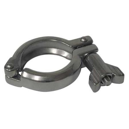 Clamp, Stainless Steel, Threaded, 3 in