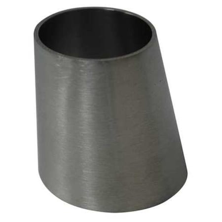 4" x 3" Butt Weld T316L SS Eccentric Reducer