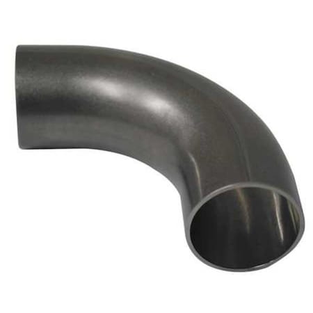 1-1/2" Butt Weld T316L SS Long Tangent 90 Degree Elbow