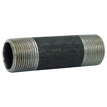 2-1/2" x 5-1/2" Black Pipe Nipple Sch 40