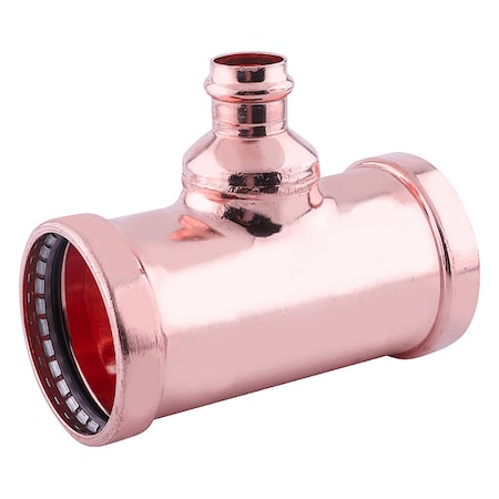Tee,Copper,Press-fit21/2",21/2",11/2"