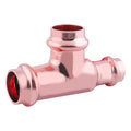 Tee,Copper,Press-fit11/4",3/4",11/4"