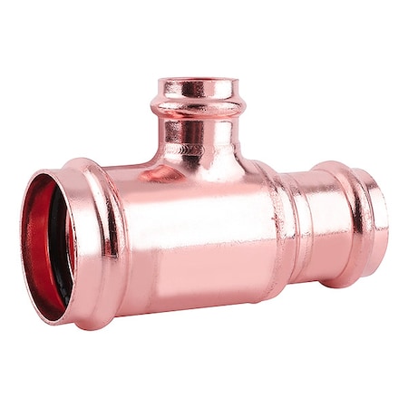 Tee, Copper, Press-fit 1", 3/4", 3/4"
