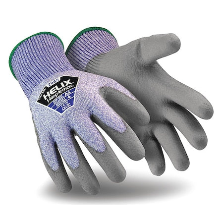 Coated Gloves, Cut Level A4 ,Dipped ,Polyurethane ,Rough ,2XL 1 PR