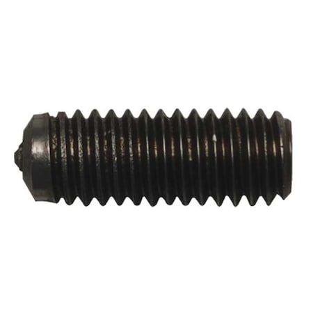 Weld Stud, 3/8"-16, 1 1/8 in, CFL, 18-8 Stainless Steel, Plain Finish, 100 PK