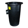 SewageBasin,30gal,Polyethylene,18in