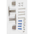 2-1/2" x 3-1/2" Mid Panel Bracket, Stainless Steel
