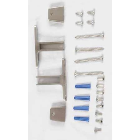 2-1/2" x 3-1/2" Mid Panel Bracket, Stainless Steel