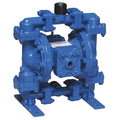 Double Diaphragm Pump, Aluminum, Air Operated, Buna N, 15 GPM