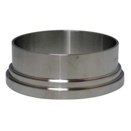 2-1/2" Bevel Seat T304 SS Long Ferrule