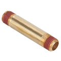 1/2" MNPT x 2" TBE Brass Long Pipe Nipple