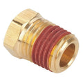 Brass Hex Head Plug, MNPT, 1/4" Pipe Size