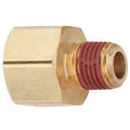 Reducing Adapter Brass Reducing Adapter, 3/8 in Female NPT X 1/4 in Male NPT