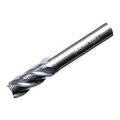 Carbide End Mill,3/8 In,Cut 7/8 In,4 FLT