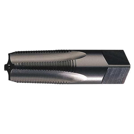 Pipe Tap, 1/8"-27, Taper, 4 Flutes, NPT
