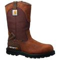 Men's Western Boot, 8 W, Steel Toe, 11 in H, Brown, CMP1200