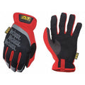 FastFit(R) Mechanics Gloves, Synthetic Leather Palm, TrekDry Back, 10, Red