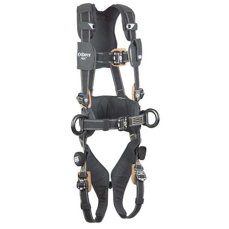 ExoFit NEX(TM) Full Body Harness, XL, 420 lb., Quick-Connect Chest/ Quick-Connect Leg Straps