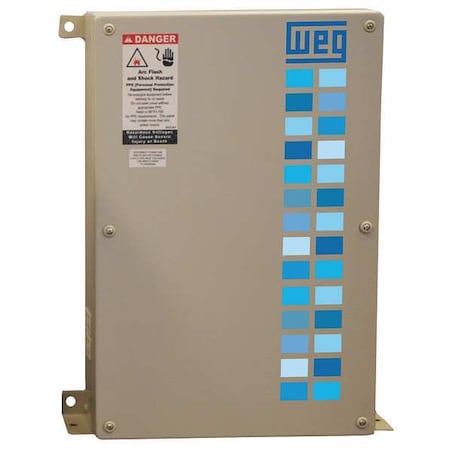 Power Factor Correction Capacitor, 3.0 KVAR, 480 V AC, Three Phase, 60 Hz, Protection: Fused