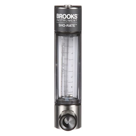 Flowmeter,Air,.2 to 5 LPM,Glass