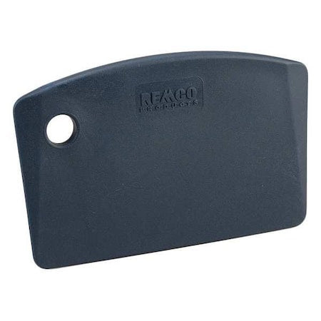 Mini Bench Scraper,5-1/2x3-1/2,MD Blue