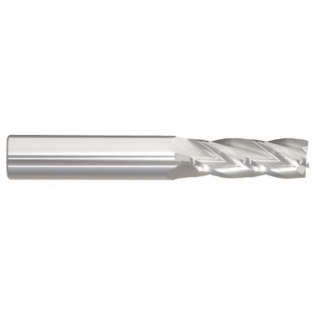 Carbide End Mill, 21/64In, 4F, Single, 2-1/2