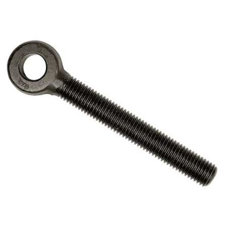 Rod End, Steel, Black Oxide, 7/8"-9 Thrd Sz, 6 in Thrd Lg, 6 in Overall Lg