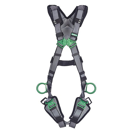 V-FIT Full Body Harness, XL, 400 lb., Quick-Connect Chest/ Quick-Connect Leg Straps