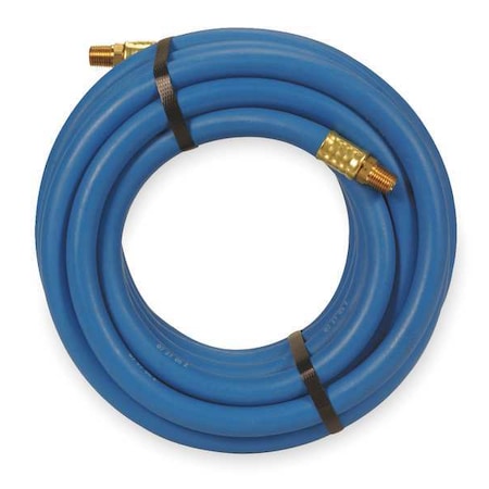 3/8" x 50 ft PVC Coupled Multipurpose Air Hose 300 psi BL