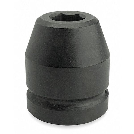 1 in Drive Impact Socket 54 mm Size 6 pt Standard Depth, Black Oxide