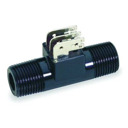 Flow Rate Sensor,Turbine,6.6 GPM Max