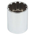 1/2 in Drive, 3/4" 8 pt SAE Socket, 8 Points