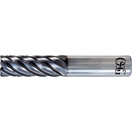 Corner Radius End Mill, 0.5 in, Carbide