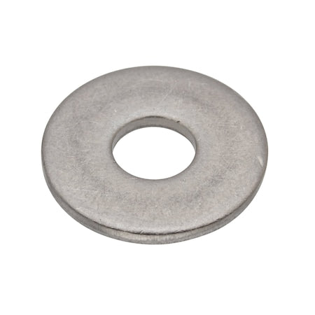 Flat Washer, For Screw Size #6 ,Stainless Steel Plain Finish, 25 PK