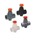 CPVC Needle Valves/FPM O-Ring, PTFE Seat