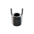 Key Locking Insert, Thin Wall, 2 Keys, 1/4"-28 Int Thrd Sz, 3/8"-16 Ext Thrd Sz, Stainless Steel