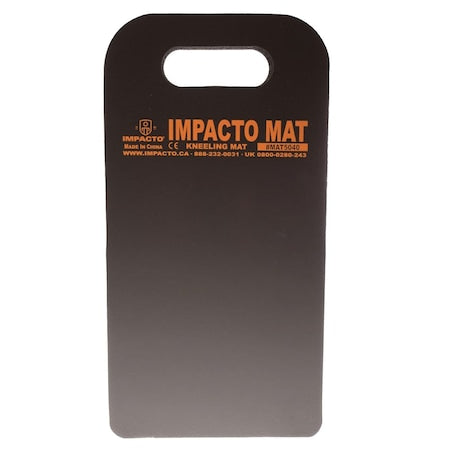Kneeling Pad,16"L,8"W,Foam/Rubber,Black