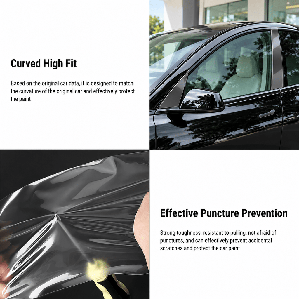 AB-Pillar Protection Film for Tesla Model 3 Highland / Model Y Juniper/ Model YL