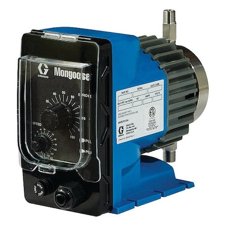 ChemicalMeteringPump,17gpd,PVDFHead