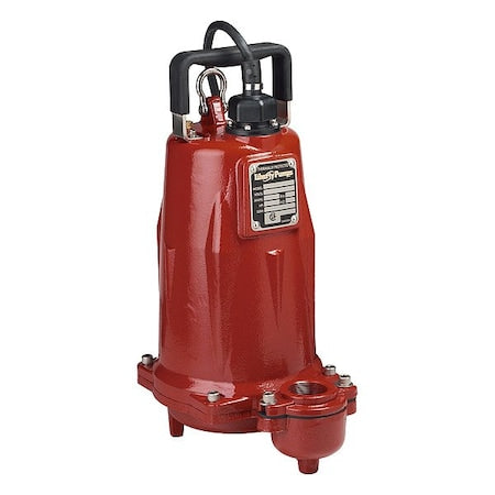 EffluentPump,25ft,12A,1hp,208to230VAC