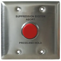 Abort Switch With Red Button For Fire Safety Systems