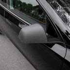 ABS Mirror Covers for Model 3/Y | 4 Finishes | 3M Tape | Scratch Protection | 3 Versions