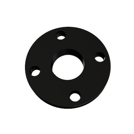 Slip-On Flange, Carbon Steel, 2 in Nominal, 6 in OD, 150 lb, Flat Face, 4 Bolt Holes