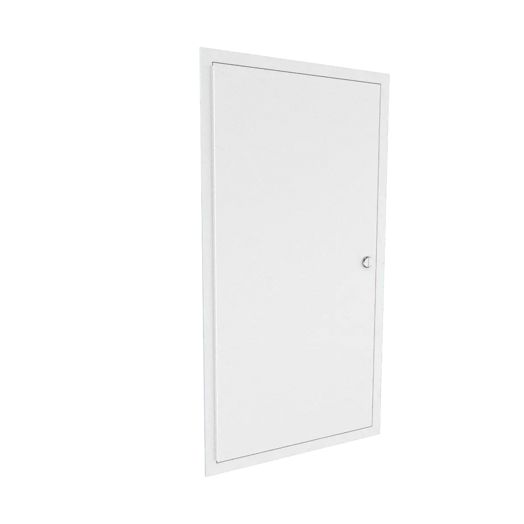 Access Panel 12" X 24" White Flush Trim Cam