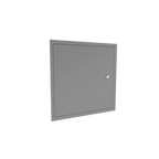 Access Panel 14" X 14" Gray With Cam Easy Access
