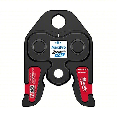 3/4" ZoomLock MAX Press Jaw for M18 FORCE LOGIC Press Tools