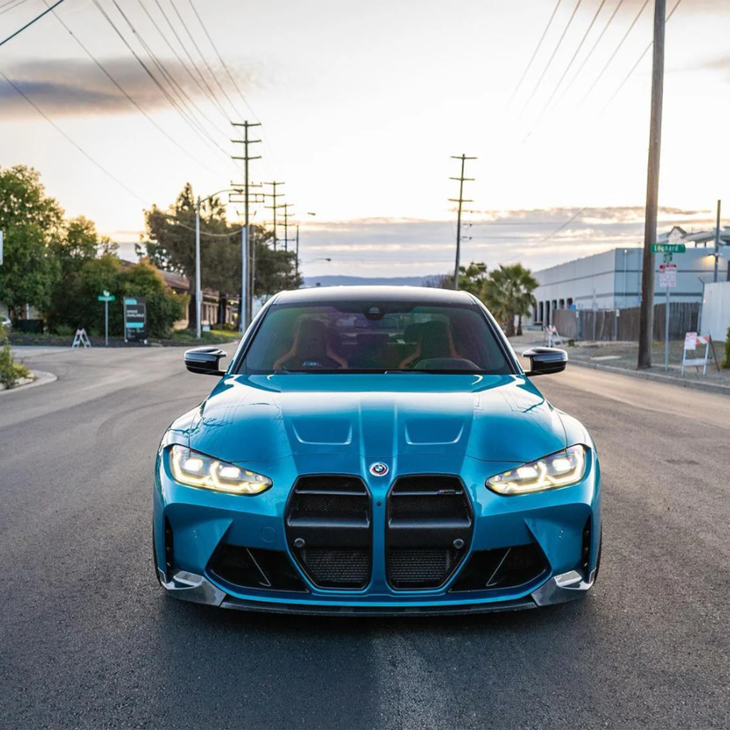 M Performance Style Carbon Fiber Front Lip for BMW G80 M3 G82 M4