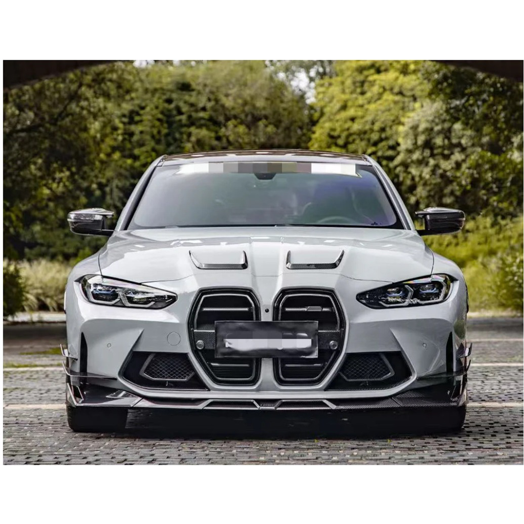 Carbon Fiber SQ Style Front Bumper Air Duct for BMW G80 G81 M3