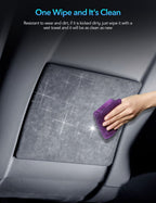 Alcantara Seat Back Protector for Model 3 Highland/Y Juniper | 2-Pack | Premium Comfort