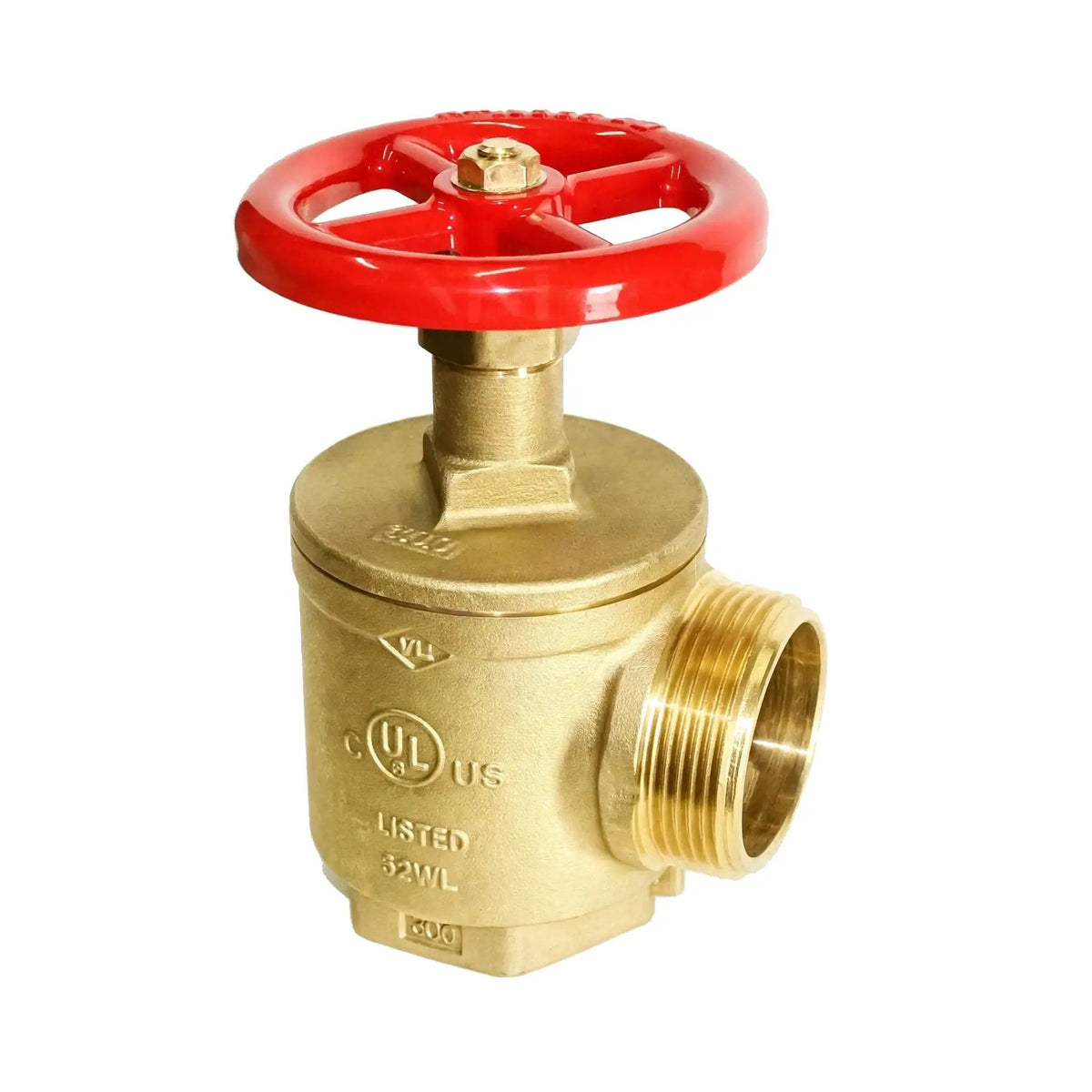 2-1/2 in. FNPT x MNST Angle Hose Valve